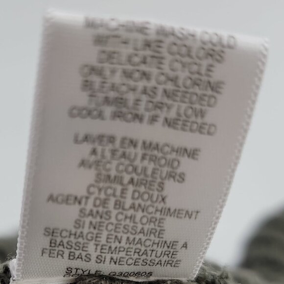 David Brooks Made in Japan Olive Textured Cotton Knit Sweater L Large - Picture 6 of 9